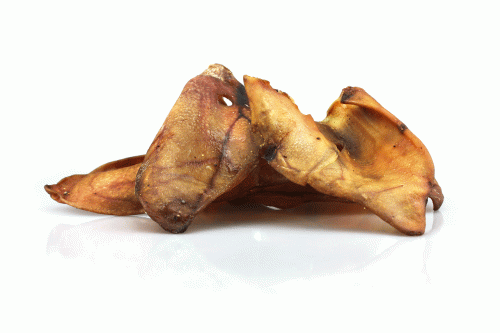 All natural pig ears dog treats from Pets Best