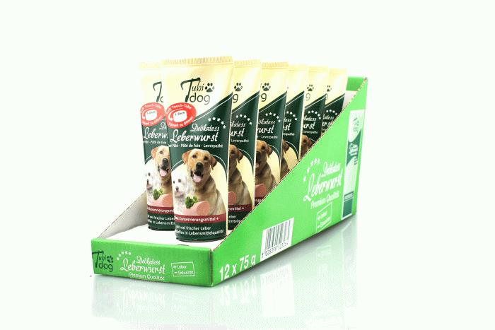 Tubidog Liver Pâté for dogs by Pets Best dog treats wholesale